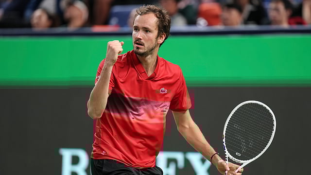 Daniil Medvedev Beats Thiago Seyboth, Rallies To Straight Sets Win In Shanghai Opener