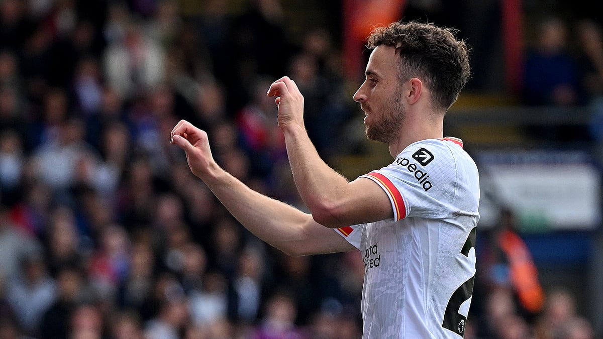 Liverpool's goalscorer Diogo Jota - null