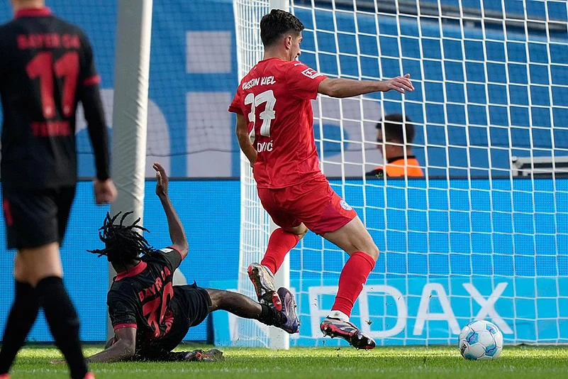Germany Soccer Bundesliga Soccer: Bayer Leverkusen vs Holstein Kiel