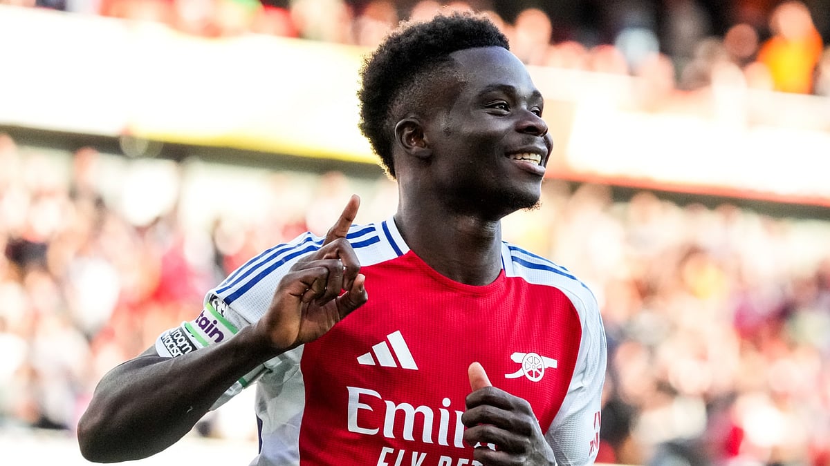English Premier League 2024-25 Bukayo Saka Arsenal 