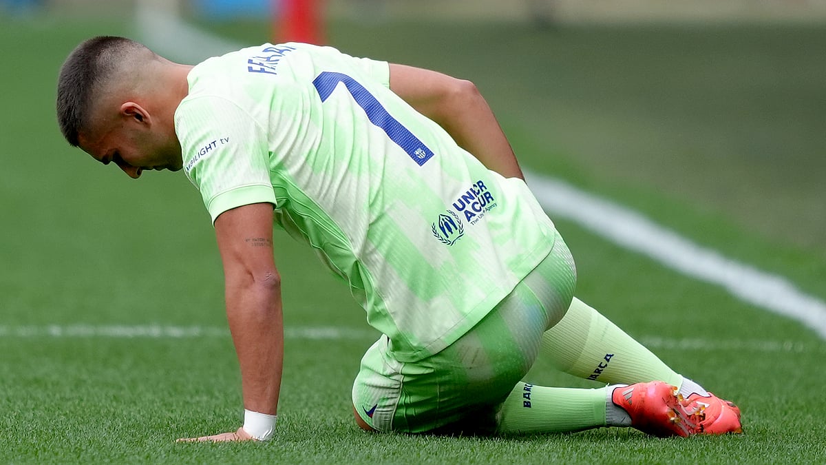 Ferran Torres was injured against Alaves