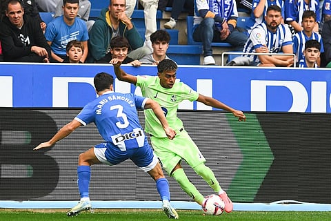 Spanish La Liga soccer match