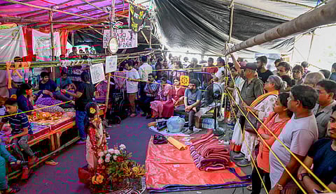 Junior doctors protest in Kolkata