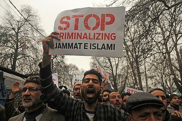 Getty Images : Jamaat-e-Islami (JEI), a socio-political organisation, joined the electoral race in Kashmir