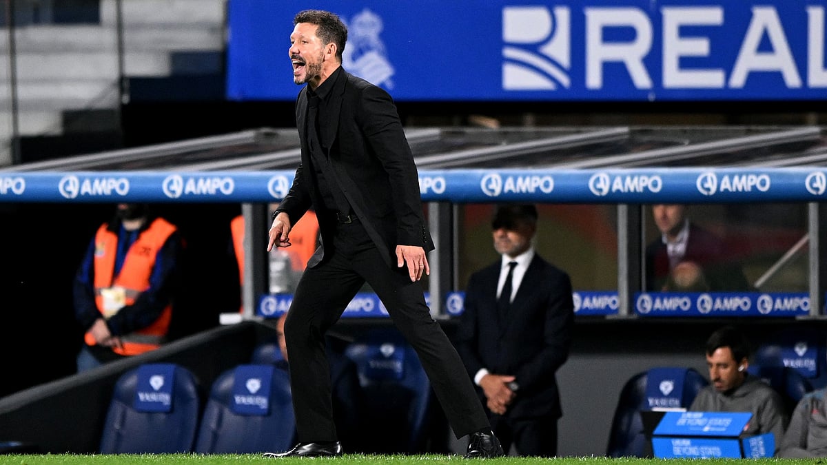 Diego Simeone at Real Sociedad