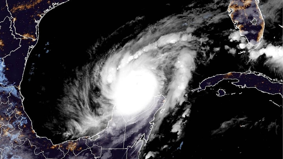 | Photo: National Hurricane Center : Hurricane Milton Now At Category 5; Florida Evacuates And Braces For Landfall | What We Know