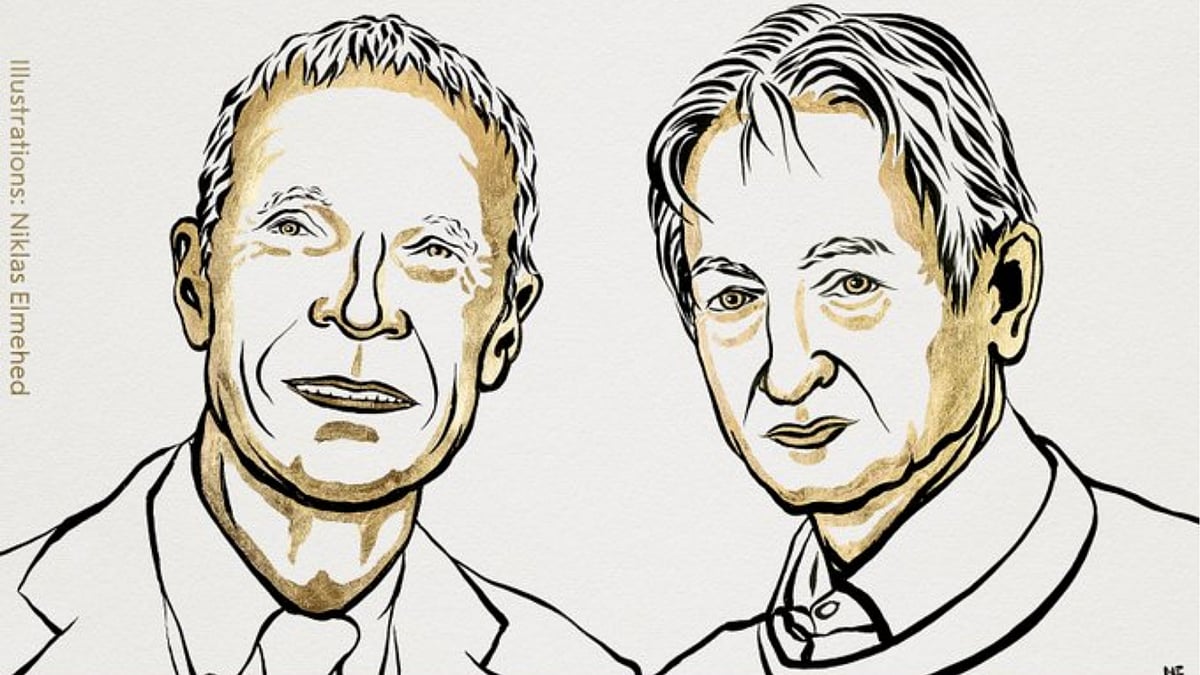 | Photo: Nobel Committee : John J Hopfield, Geoffrey E Hinton Awarded Nobel Physics Prize 
