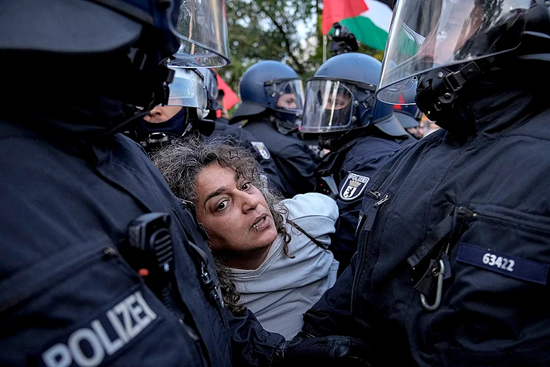 Mideast War Anniversary Global Reax: one-year anniversary of the Israel war in the Gaza Strip_10