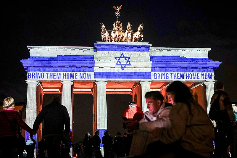 Mideast War Anniversary Global Reax: one-year anniversary of the Israel war in the Gaza Strip_3