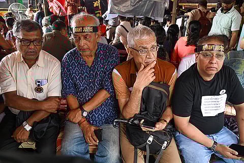 Hunger strike of Kolkata doctors