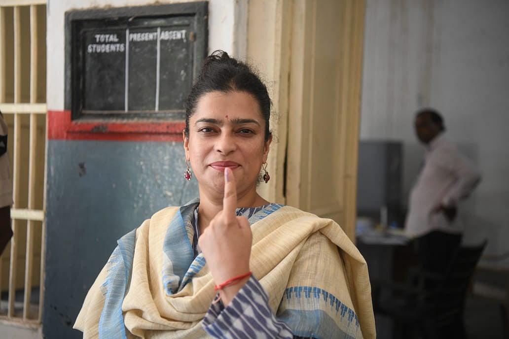 X : BJP candidate Shruti Choudhry