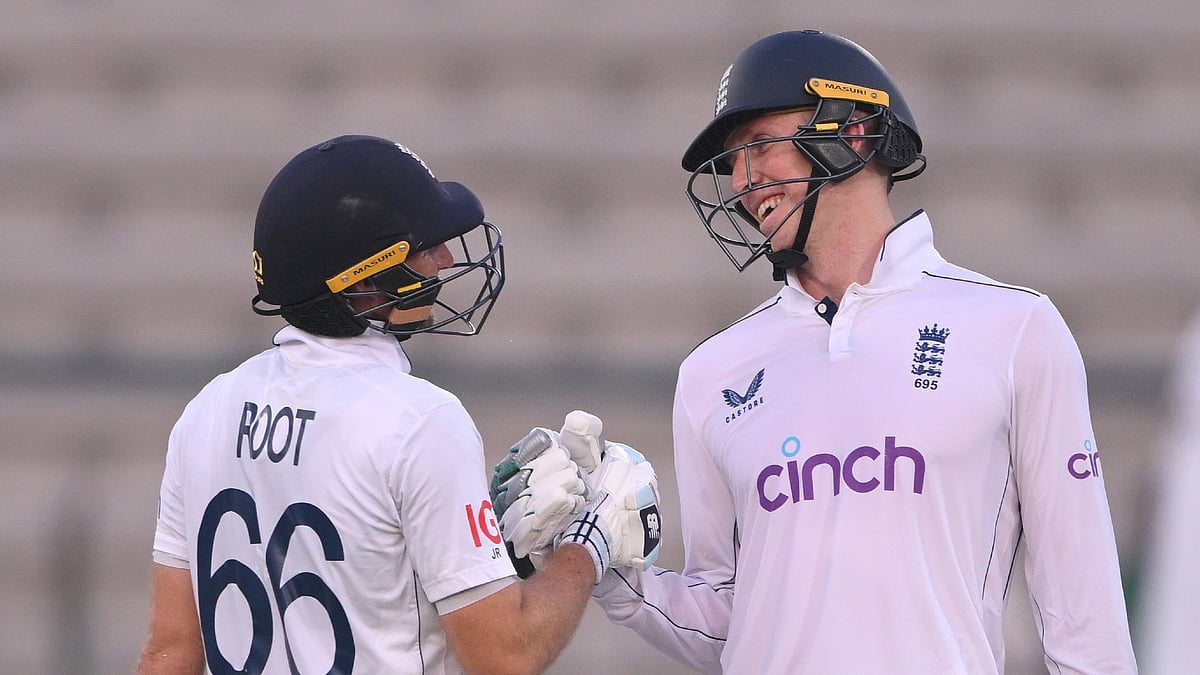 England batters Joe Root and Zak Crawley