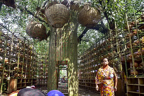 Durga puja pandal in Guwahati