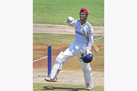 IND-19 vs AUS-19: India's batter Harvansh Singh celebrates his century