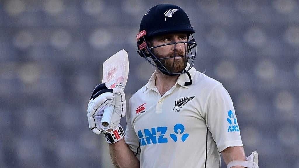 Former New Zealand captain Kane Williamson. - Photo: X | Tanuj Singh
