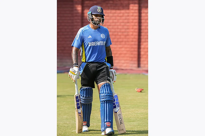 IND vs BAN 2nd T20I: practice session at the Arun Jaitley Stadium_