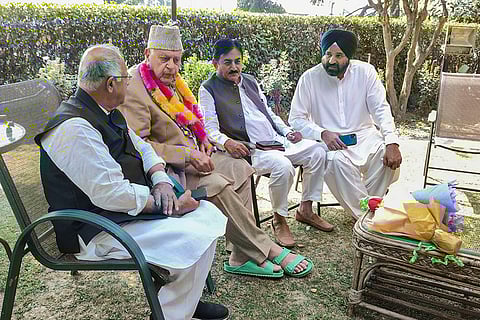 JKNC, Cong President meets in Srinagar