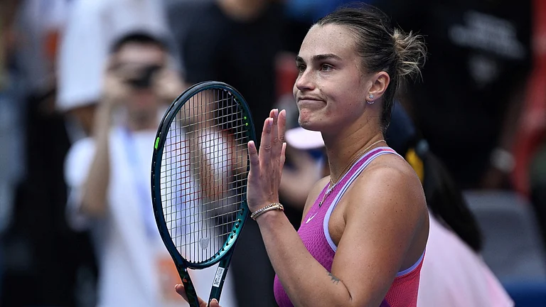 The Wuhan Open has been out of the calendar for the last five years, but Aryna Sabalenka has settled back in quickly. - null