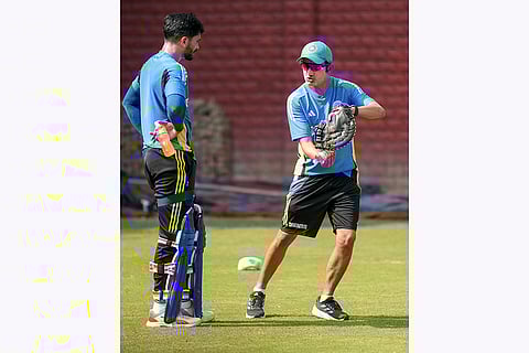 India vs Bangladesh: India's Nitish Kumar Reddy with Head Coach Gautam Gambhir