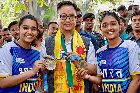 Kiren Rijiju in Pune
