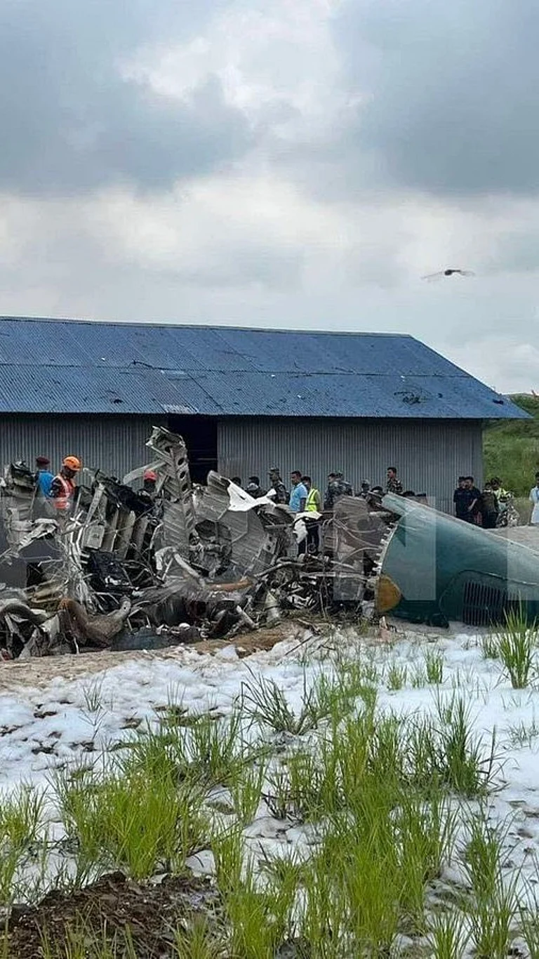 Saurya Airlines Crash From July 2024 | - X/@being_gorkha27