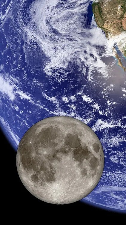 NASA : Moon and Earth captured by NASA telescope in space | 