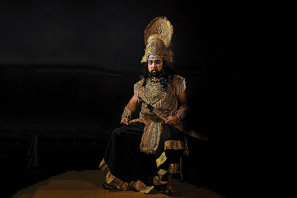 Photo: Vikram Sharma : Pankaj Handa in the Raavan costume