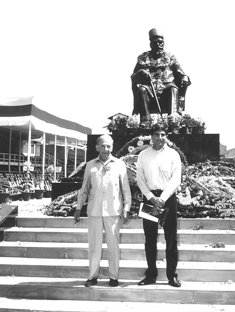 Ratan Tata with J R D Tata