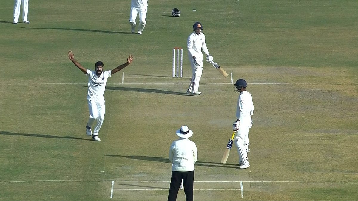 X | BCCI Domestic : Ranji Trophy match.