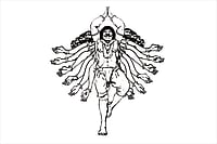 Raavan In The World Of Tamils Illustration: Vikas Thakur