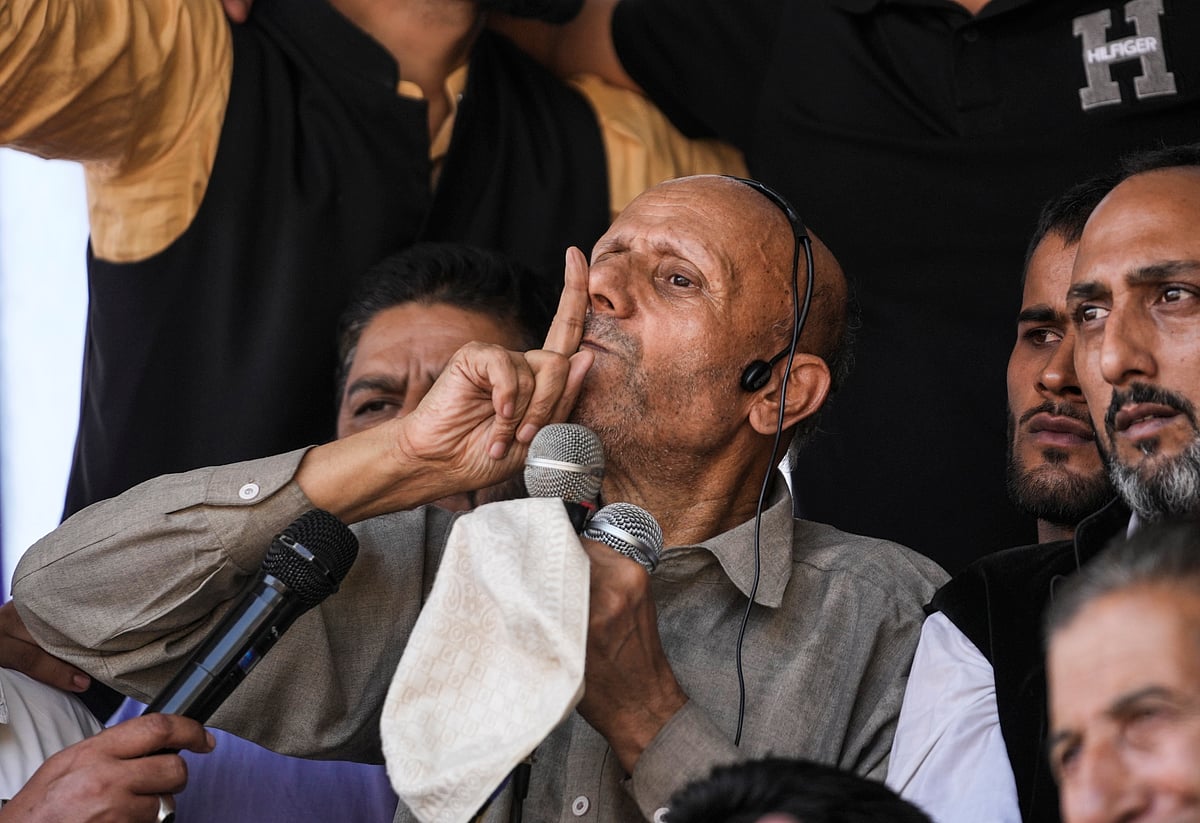 Awami Ittehad Party (AIP) leader Sheikh Abdul Rashid 