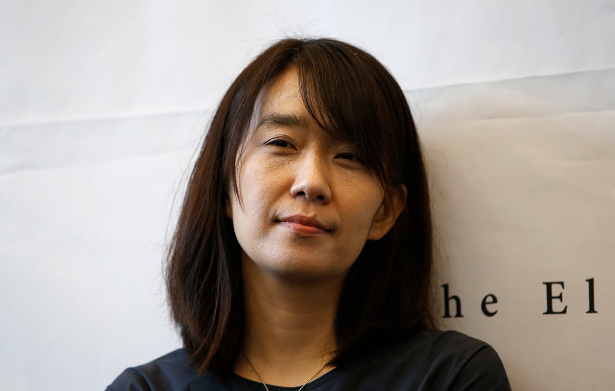 Getty Images : South Korean author Han Kang