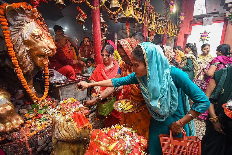 Maha Ashtami in Delhi