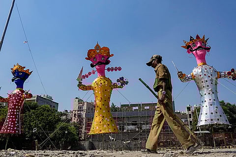 Dussehra Festival preparations