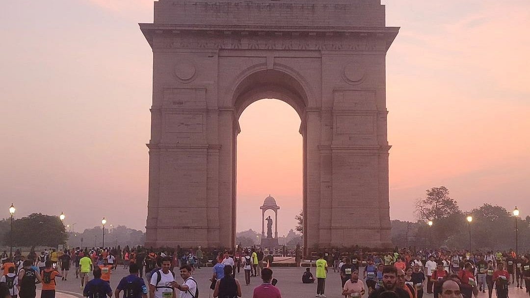 India Gate. - Instagram/Delhi Half Marathon
