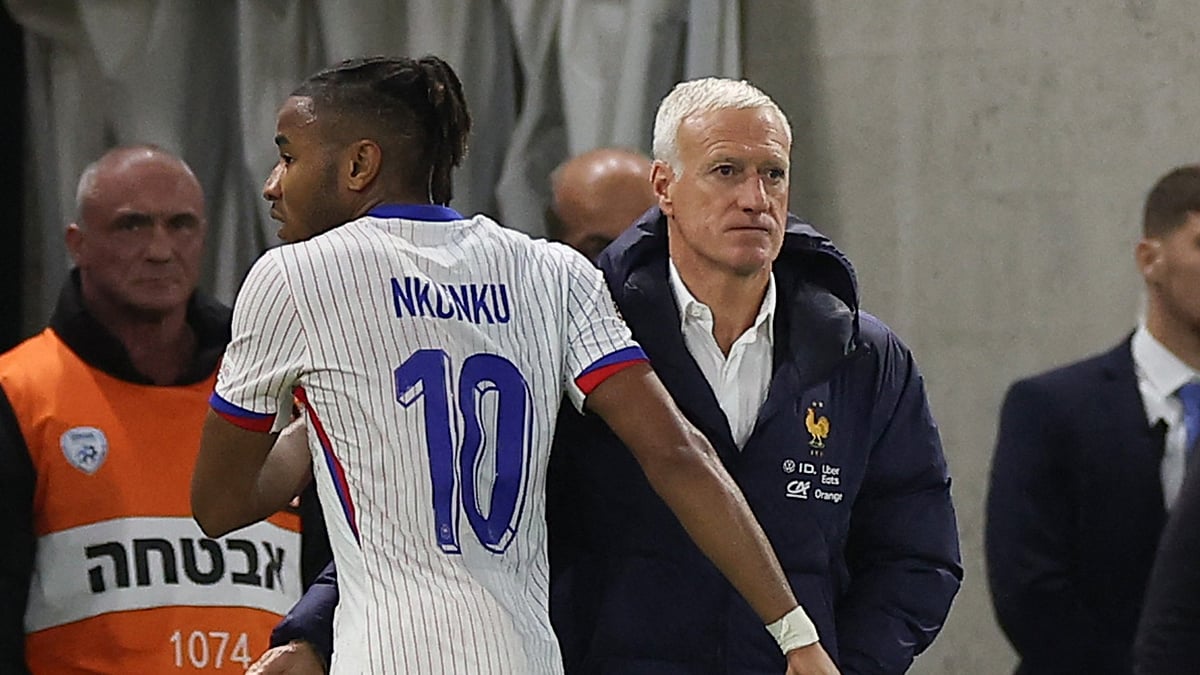 France coach Didier Deschamps looks on against Israel - null
