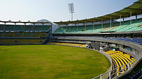 | Photo: X/assamcric : File photo of the Barsapara Cricket Stadium in Guwahati, Assam.