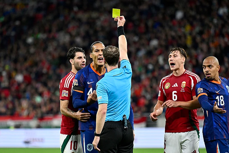 UEFA Nations League Soccer Hungary Vs Netherlands photo gallery_Virgil van Dijk