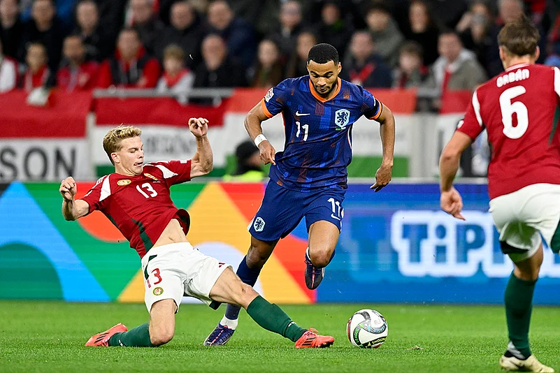 UEFA Nations League Soccer Hungary Vs Netherlands photo gallery_Andras Schafer