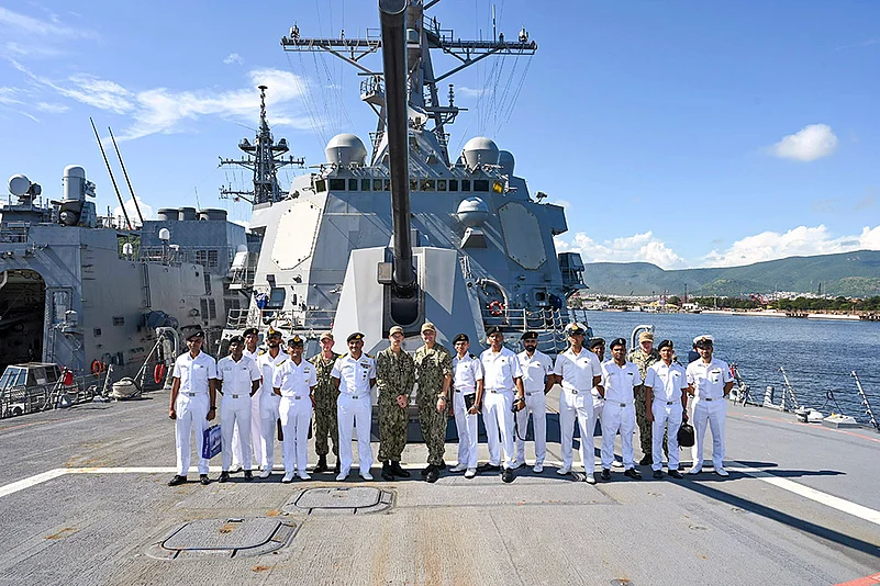Exercise Malabar 2024 in Visakhapatnam