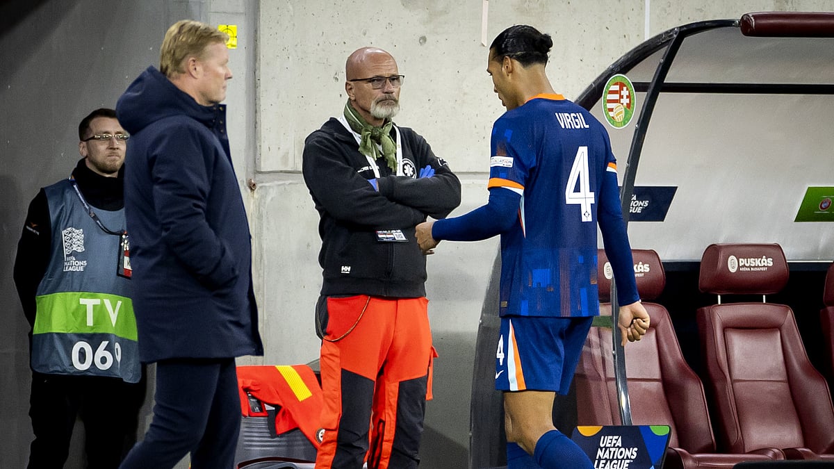 Ronald Koeman was left frustrated by Virgil van Dijk's red card against Hungary