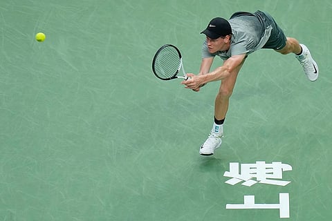 Shanghai Masters Tennis Tournament: Novak Djokovic vs Jannik Sinner