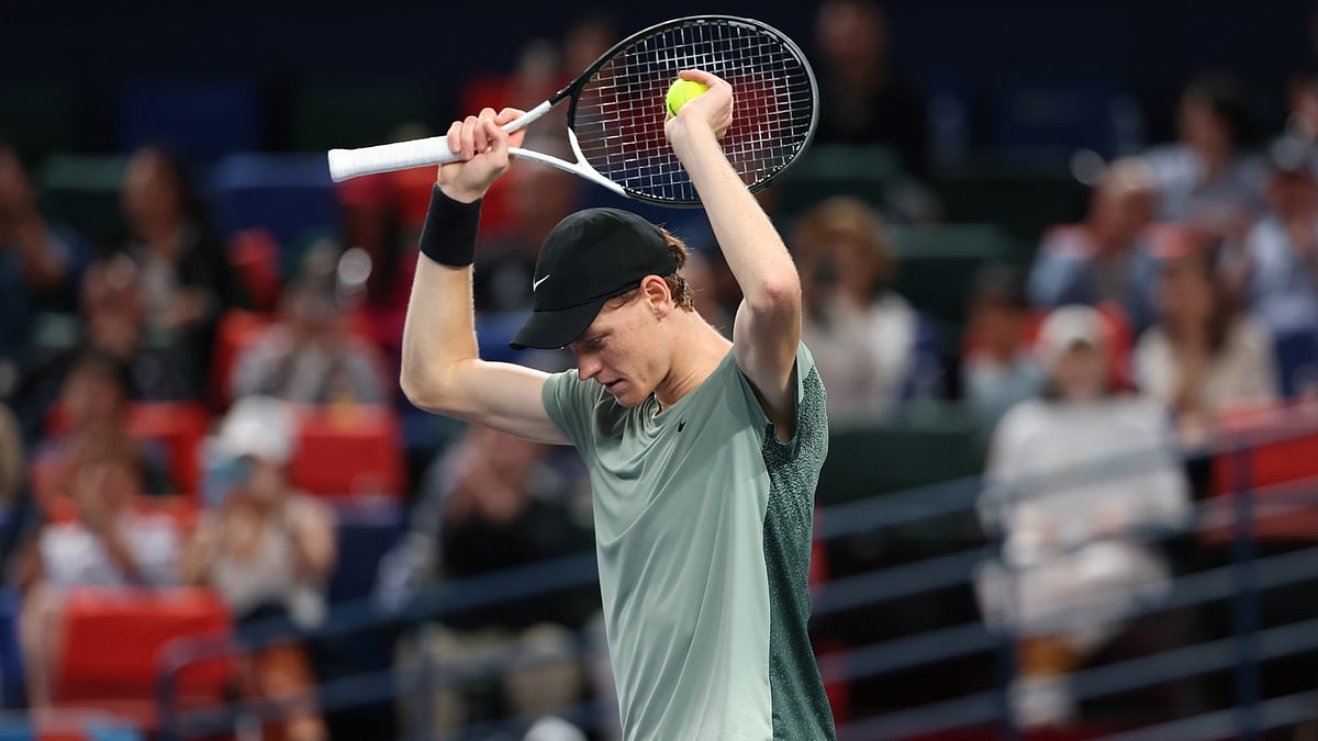 Jannik Sinner downed Novak Djokovic in Shanghai
