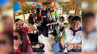 Special Arrangements  :  Jamming session on Sunday afternoon inside a moving tram in Kolkata