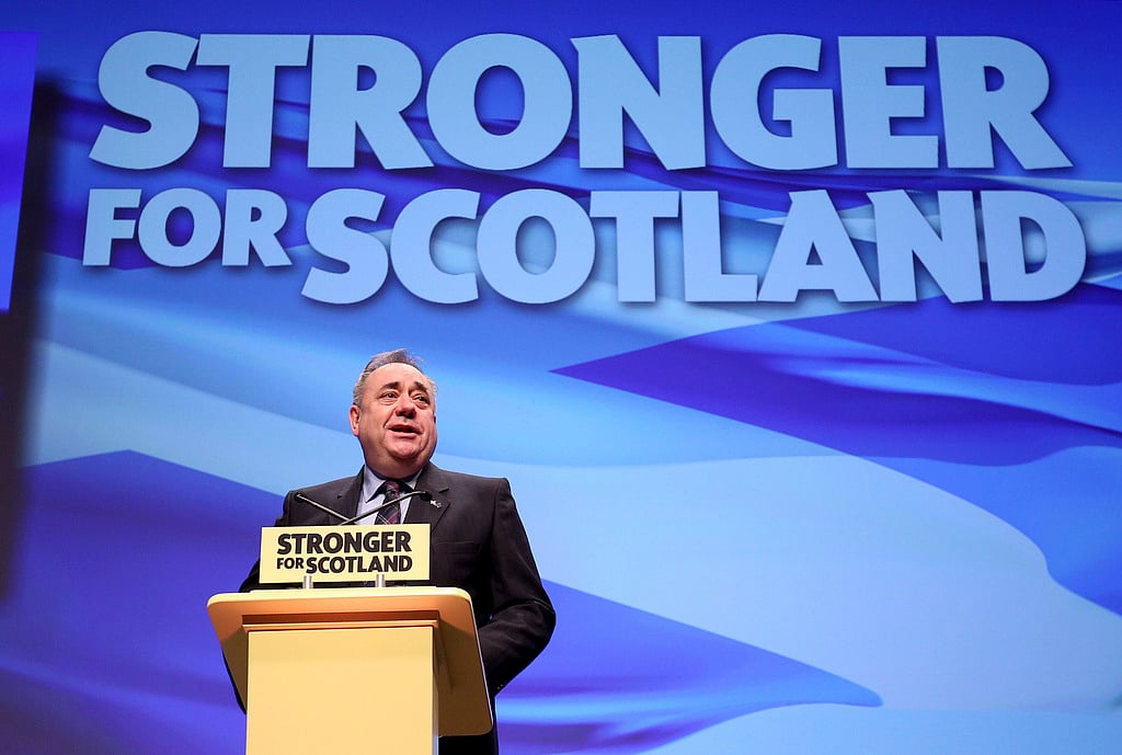 | Photo: AP/Jane Barlow   : Alex Salmond, Former Scottish First Minister And Key Independence Figure,  Dies At 69