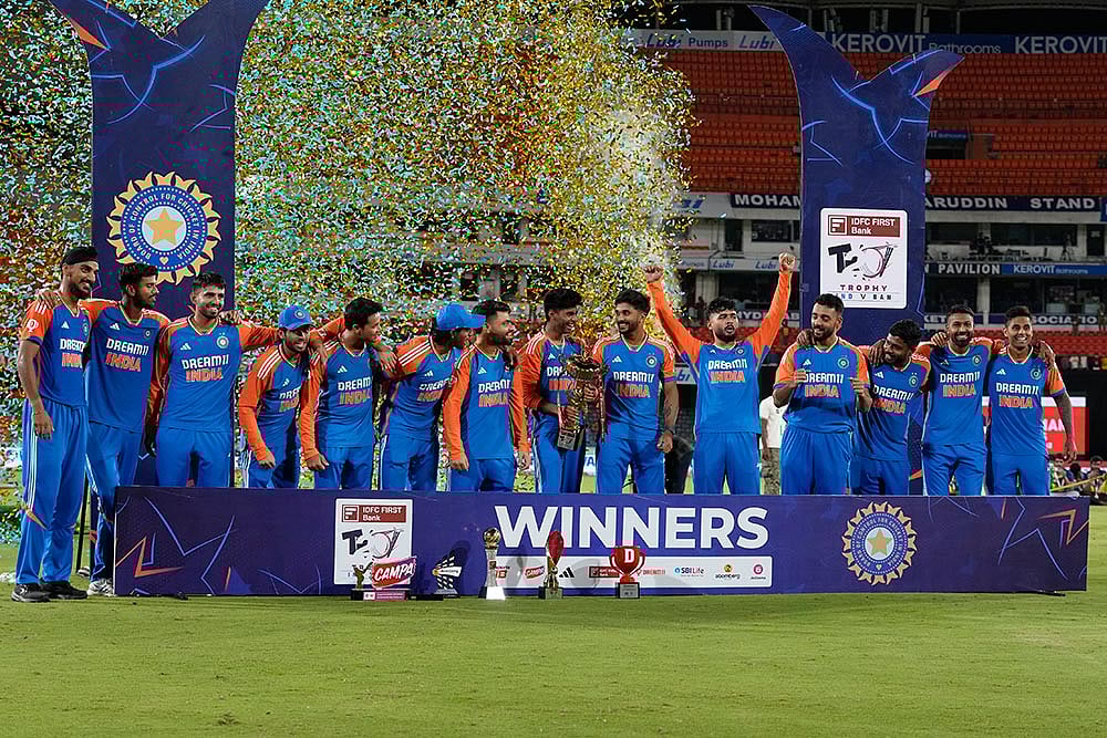 Photo: AP/Mahesh Kumar A. : IND vs BAN 3rd T20I Match