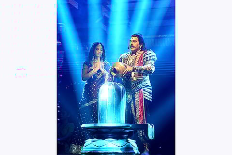 Ashutosh Rana plays Raavan