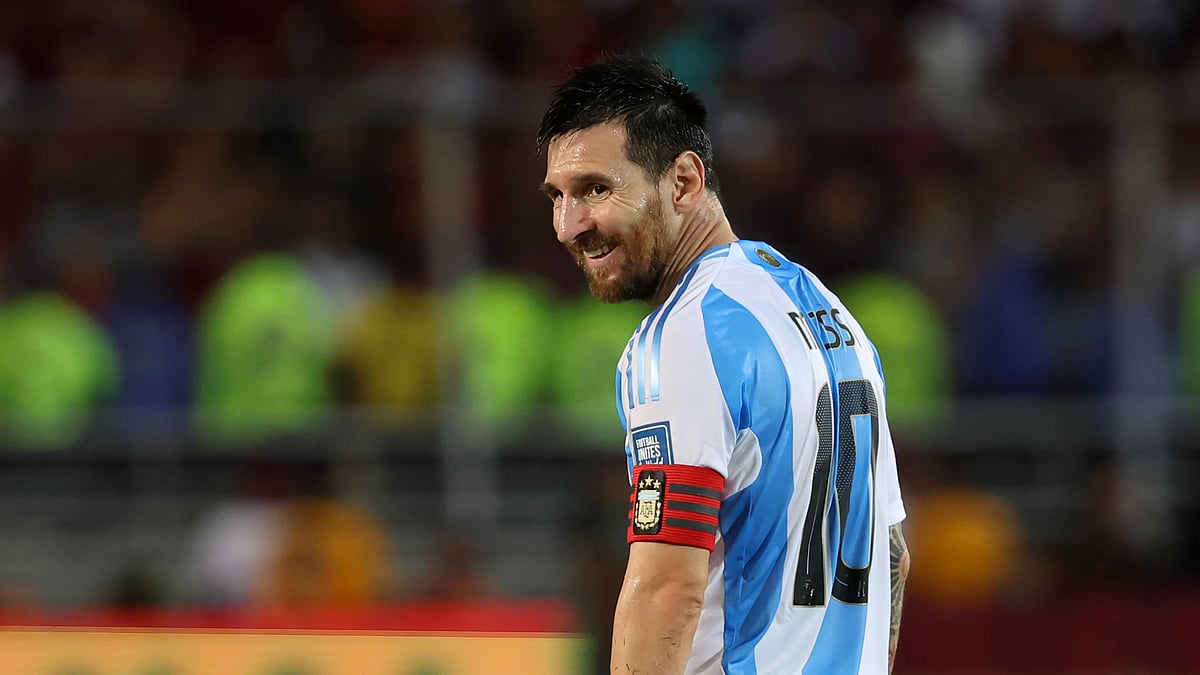 Lionel Messi will hope to make the 2026 World Cup with Argentina. - null