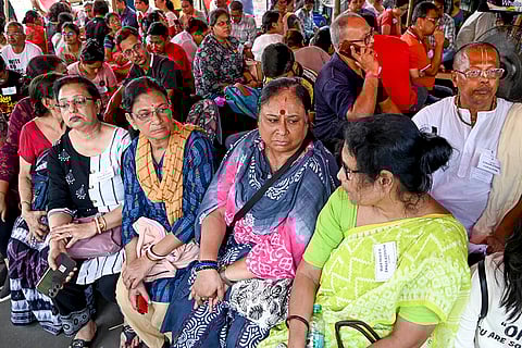 Symbolic hunger strike in Kolkata