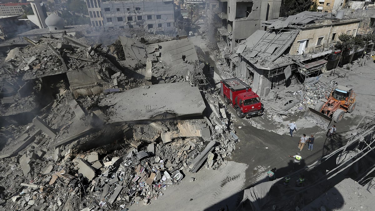 Israeli Prime Minister Benjamin Netanyahu directed the military to respond forcefully to what he described as Hamas violations of the ceasefire. - AP